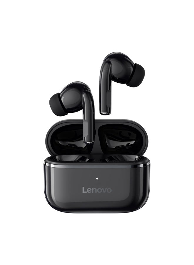 Lenovo EA230 In-Ear Wireless Earbuds, Bluetooth Headphones, Active Noise Cancellation, USB-C Charging，13mm Drivers , 24H Playtime, Wireless Earbuds With Replacement Eartips Black - Image 1