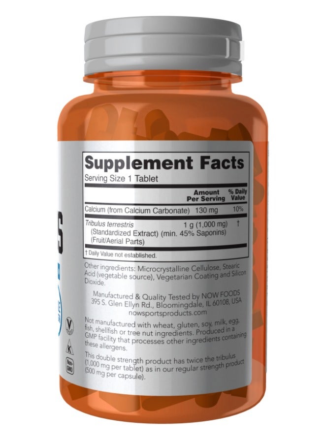 Now Foods Now Sports, Tribulus 1000 mg Tablets 90 Tablets - Image 2