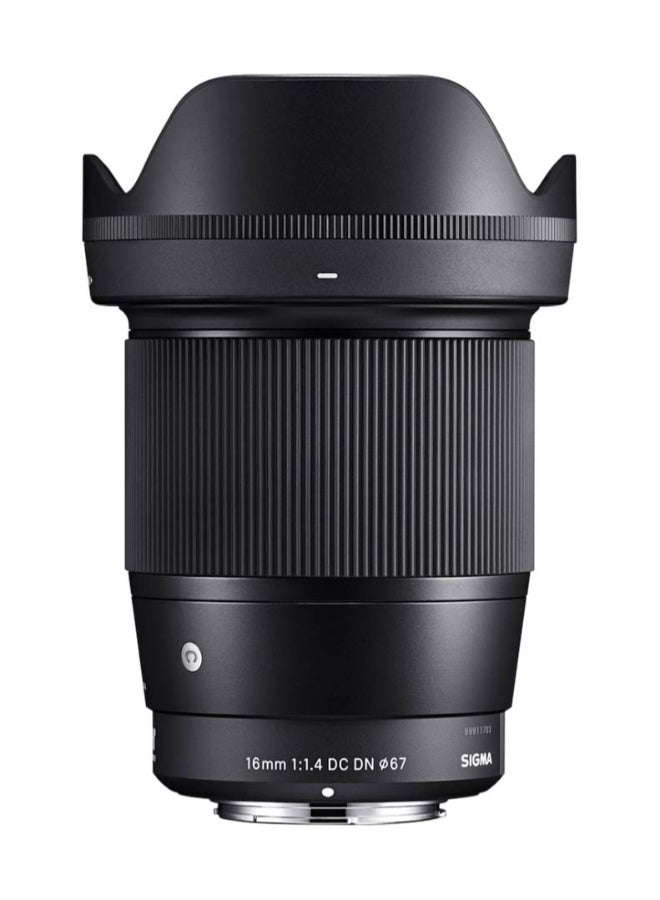 SIGMA 16Mm F1.4 Dc Dn | Contemporary F/Sony E-Mount black - Image 2