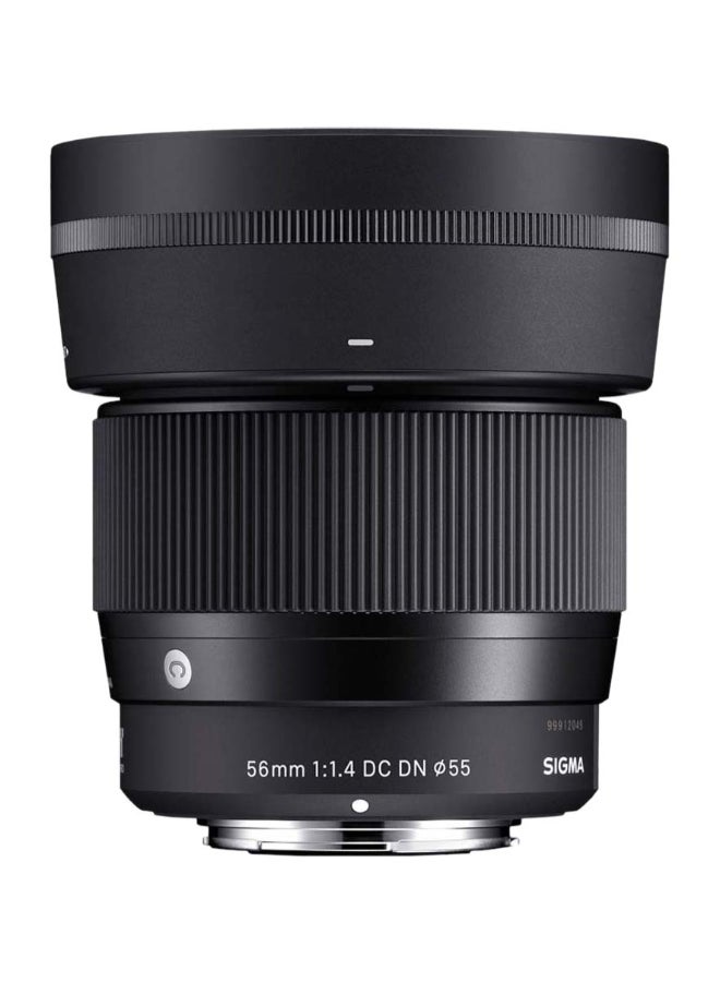 SIGMA 56Mm F1.4 Dc Dn Contemporary Lens For Sony E -Mount black - Image 2