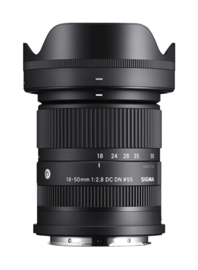 SIGMA 18-50Mm F/2.8 Dc Dn Contemporary Lens For Fujifilm X Mount black - Image 1