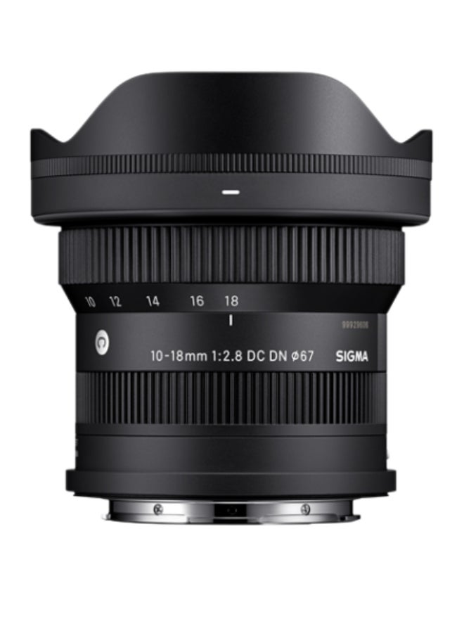 SIGMA 10-18Mm F2.8 Dc Dn Contemporary Lens For Sony E Mount black - Image 1