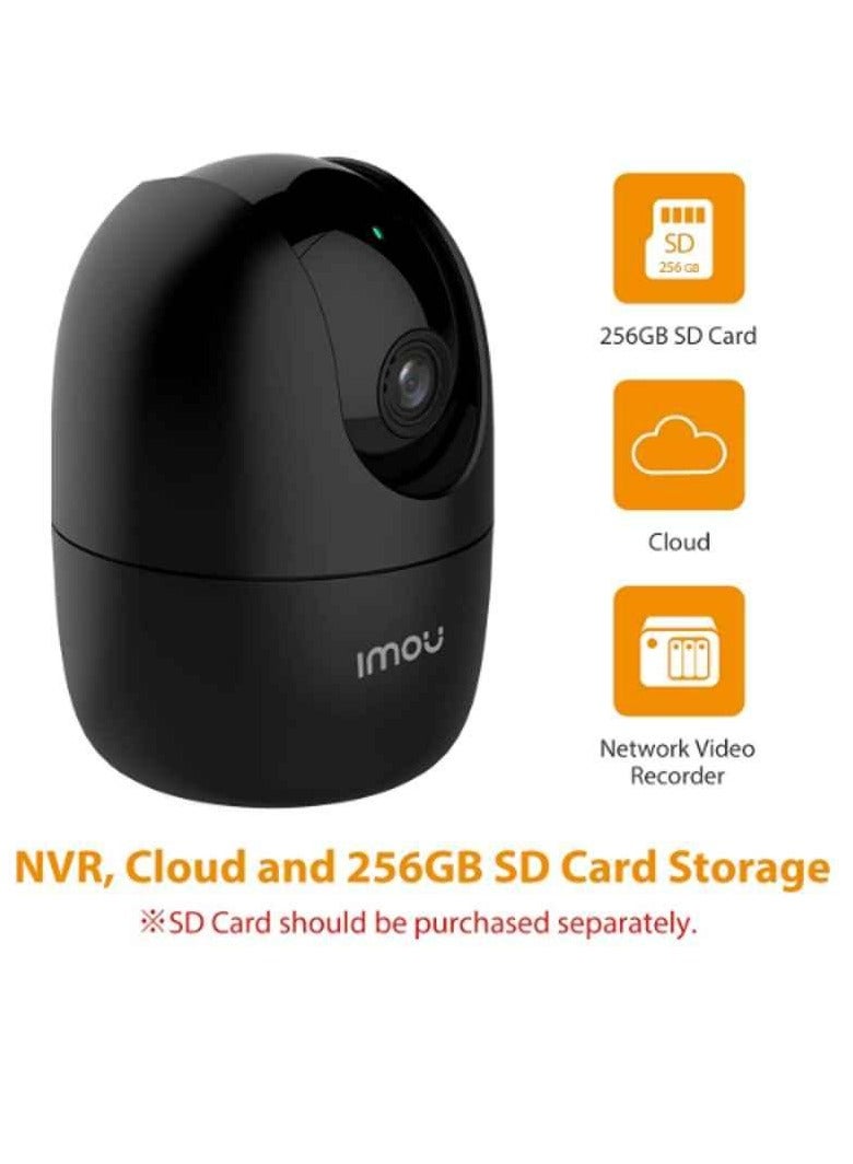 ايمو Ranger2 360° 1080P Full HD Security Camera, Human Detection, Motion Tracking, 2-Way Audio, Night Vision, Dome Camera with WiFi & Ethernet Connection, Alexa Google Assistant, Up to 256GB SD Card Suppor  - Image 3