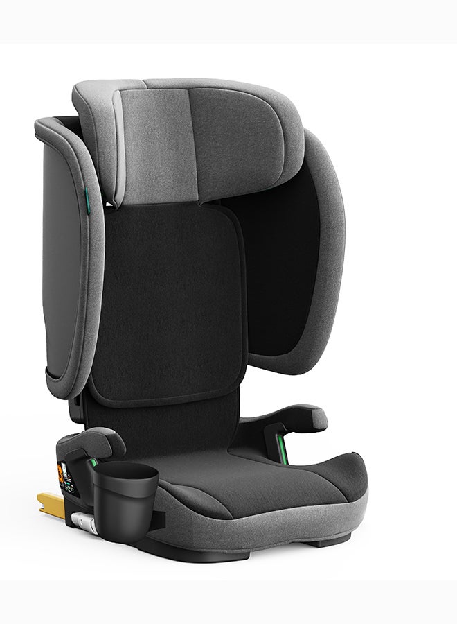 مون كرسي السيارة القابل للطي Folda Go ECE R129 i-Size مع ISOFIX - رمادي - Image 1