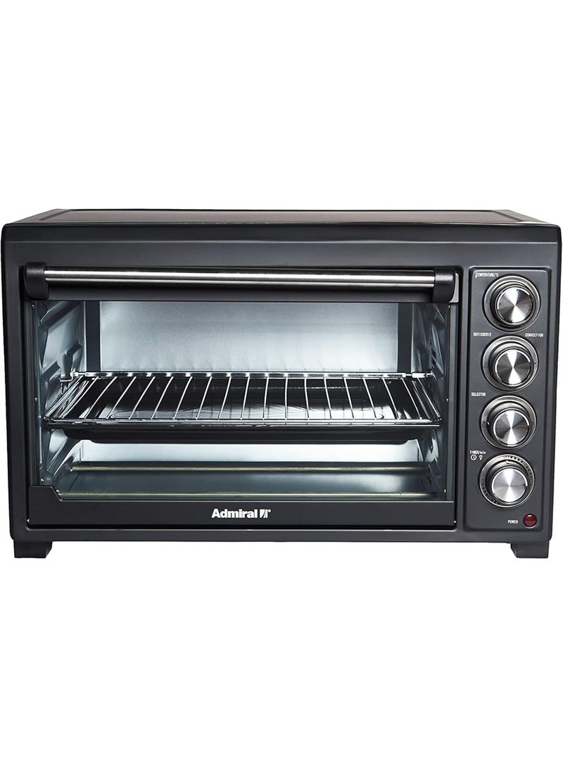 Admiral 75L Electric Oven with Convection, Rotisserie & Interior Lamp – Model ADEO75NBSCP 75 L 2800 W ADEO75NBSCP Black - Image 5