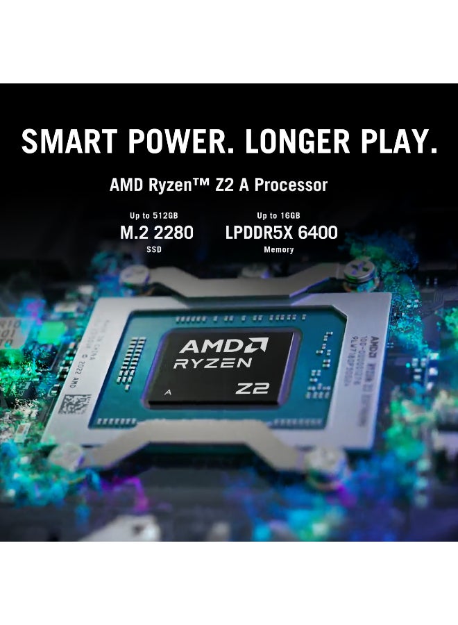 ASUS ROG ALLY XBOX Gaming Console With 7 Inch Full HD (1920X1080) Display 120Hz, AMD Ryzen Z2 A Processor/16GB RAM DDR5/512GB SSD/AMD Radeon Graphics/Windows 11 Home/Dolby Speaker TYPE C & Finger Print Sensor/ White - Image 3