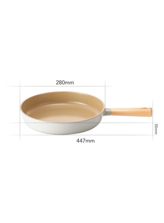 نيو فلام Neoflam Fika Granite Frypan 28Cm Off White - Image 2