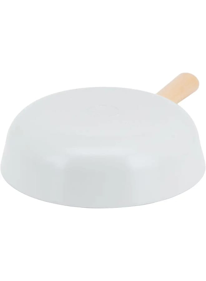 نيو فلام Neoflam Fika Wok 26cm – Off White EK-FA-W26 - Image 2