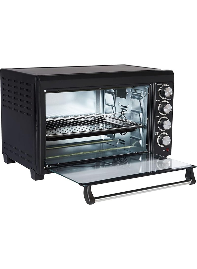 Admiral 60L Electric Oven with Convection, Rotisserie & Interior Lamp – Model ADEO60NBSCP 60 L 2000 W ADEO60NBSCP Black - Image 4