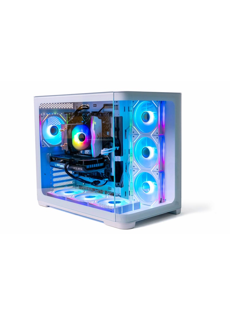 Setup Master Gaming PC With Intel Core i7-14700F Processor/16GB RAM/8GB NVIDIA GeForce RTX 5060 Graphics/1TB SSD/ Windows 11 Pro/ White  - Image 4