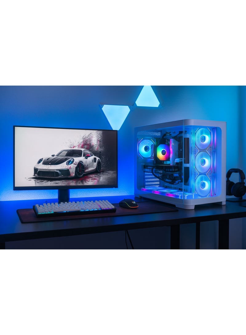 Setup Master Gaming PC With Intel Core i7-14700F Processor/16GB RAM/8GB NVIDIA GeForce RTX 5060 Graphics/1TB SSD/ Windows 11 Pro/ White  - Image 3