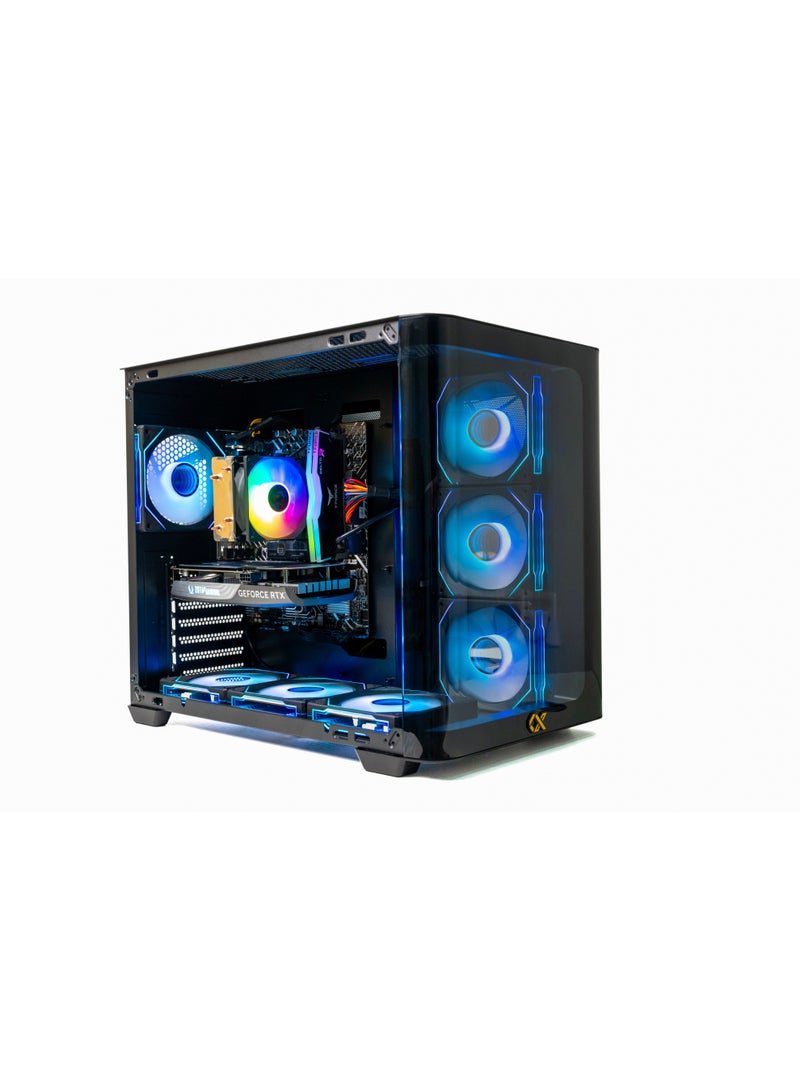 Setup Master Gaming PC With Intel Core i7-14700F Processor/16GB RAM/1TB  SSD /8GB NVIDIA GeForce RTX 5060 Graphics /Windows 11 Pro Black  - Image 4