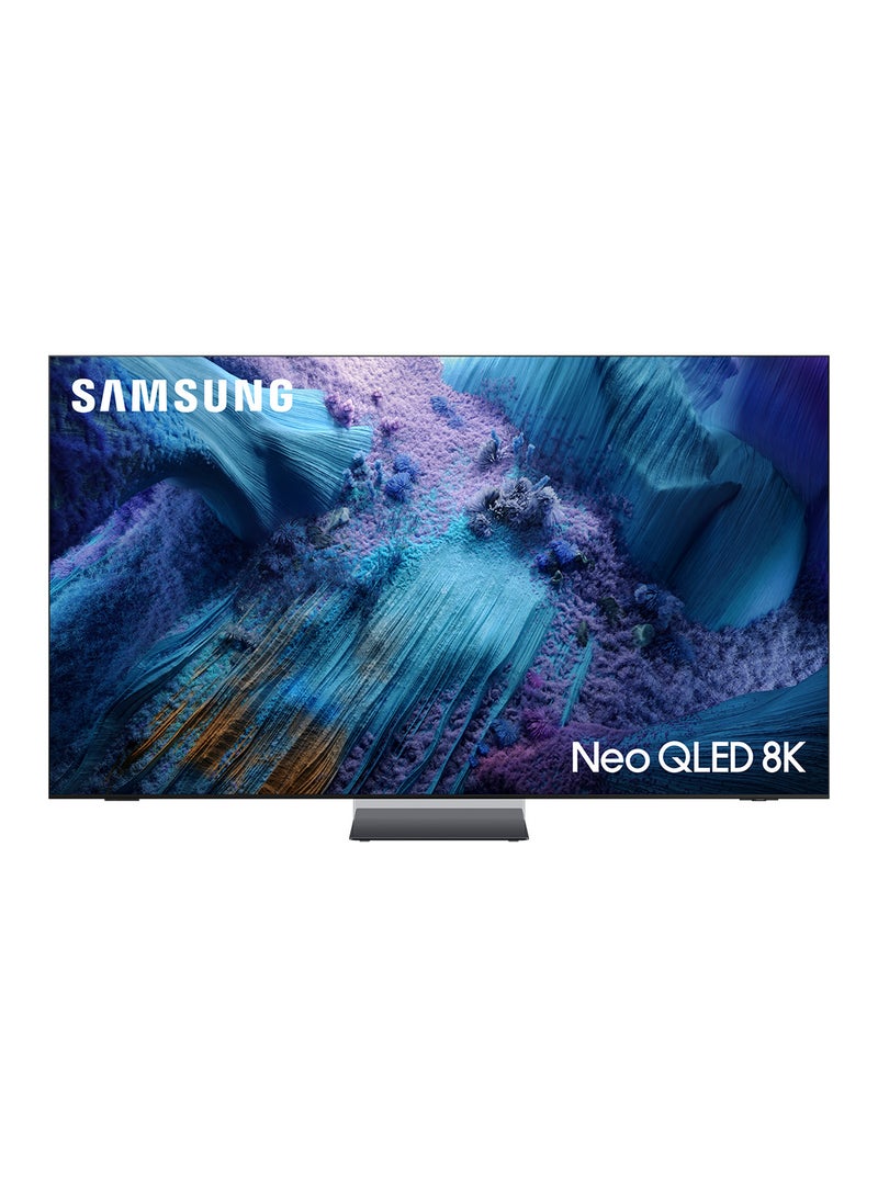 سامسونج 85 Inch Neo QLED TV, 8K, Mini LED, NQ8 AI Gen3 Processor, 8K AI Upscaling Pro, Wireless One Connect, Glare Free Vision AI Smart TV, QA85QN990FUXZN (2025 - UAE Version) QN990F Black - Image 1