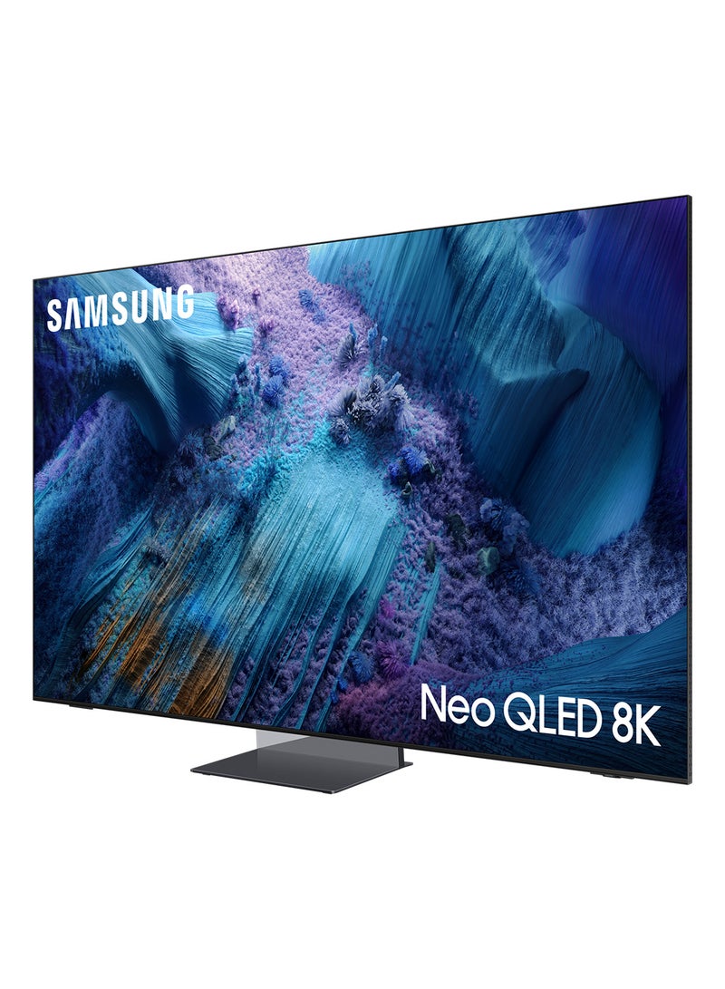 سامسونج 85 Inch Neo QLED TV, 8K, Mini LED, NQ8 AI Gen3 Processor, 8K AI Upscaling Pro, Wireless One Connect, Glare Free Vision AI Smart TV, QA85QN990FUXZN (2025 - UAE Version) QN990F Black - Image 2