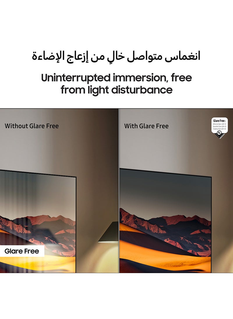 سامسونج 85 Inch Neo QLED TV, 8K, Mini LED, NQ8 AI Gen3 Processor, 8K AI Upscaling Pro, Wireless One Connect, Glare Free Vision AI Smart TV, QA85QN990FUXZN (2025 - UAE Version) QN990F Black - Image 5