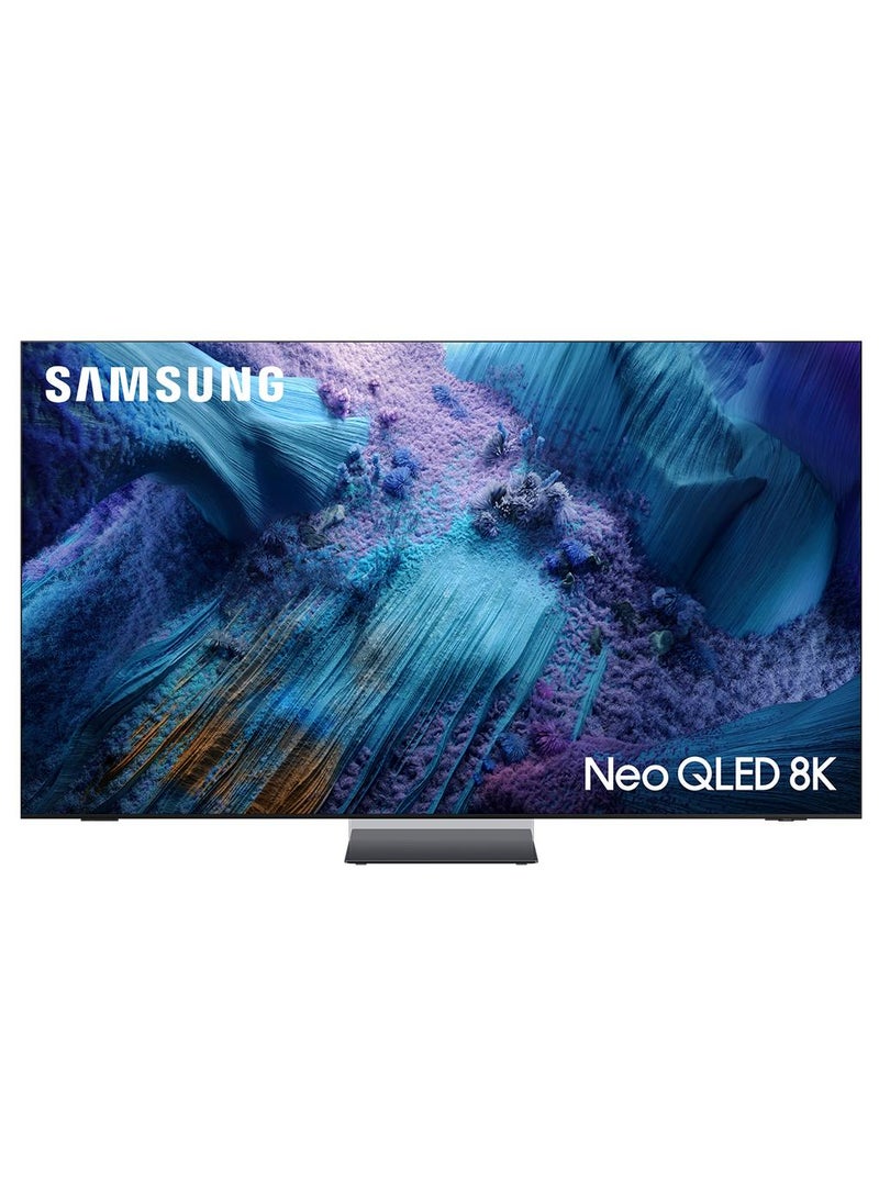 Samsung 85 Inch Neo QLED TV, 8K, Mini LED, NQ8 AI Gen3 Processor, 8K AI Upscaling Pro, Wireless One Connect, Glare Free Vision AI Smart TV, QA85QN990FUXZN (2025 - UAE Version) QN990F Black - Image 1