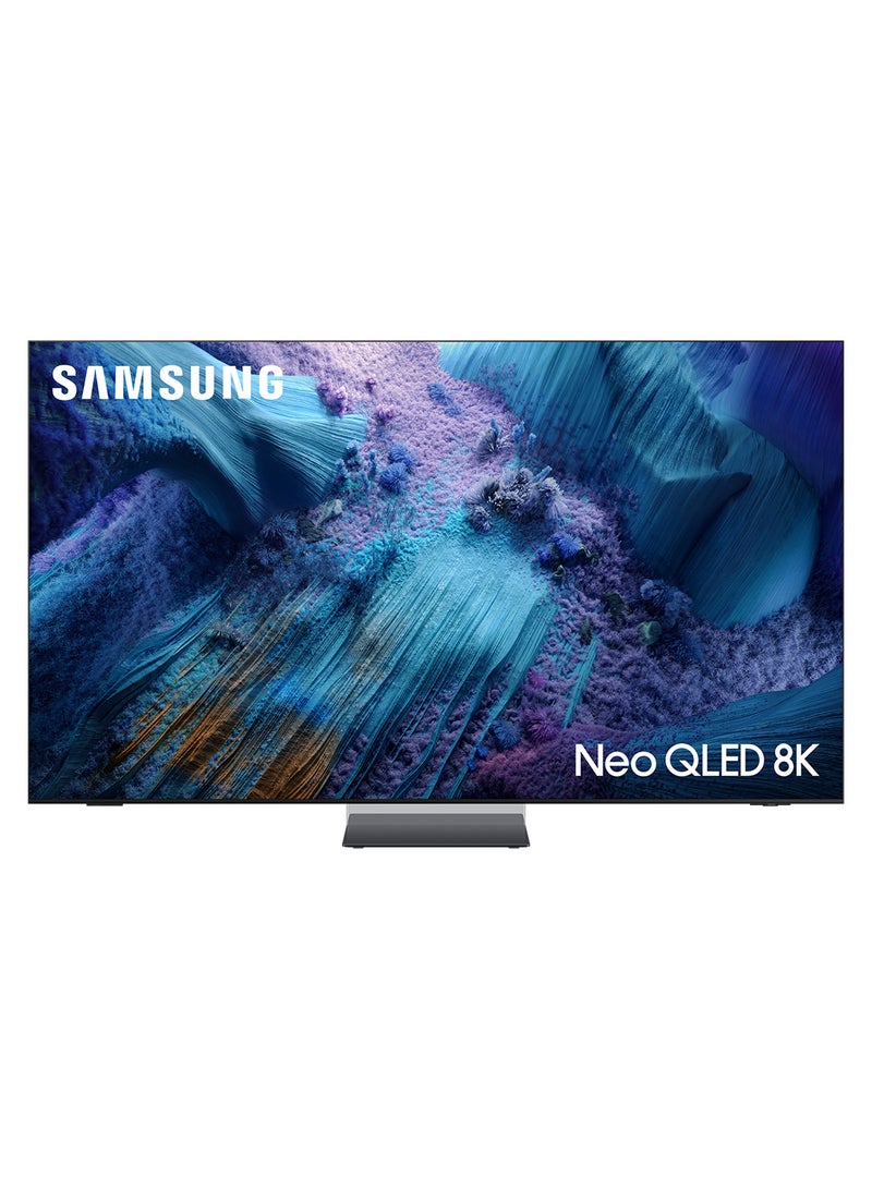 Samsung 75 Inch Neo QLED TV, 8K, Mini LED, NQ8 AI Gen3 Processor, 8K AI Upscaling Pro, Wireless One Connect, Glare Free, Vision AI Smart TV, QA75QN990FUXZN (2025 - UAE Version) QN990F Black - Image 1