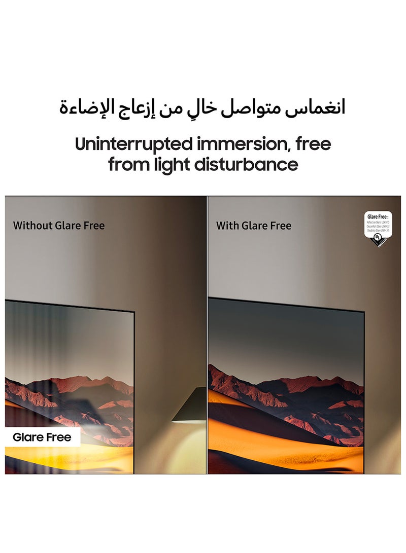 Samsung 75 Inch Neo QLED TV, 8K, Mini LED, NQ8 AI Gen3 Processor, 8K AI Upscaling Pro, Wireless One Connect, Glare Free, Vision AI Smart TV, QA75QN990FUXZN (2025 - UAE Version) QN990F Black - Image 4