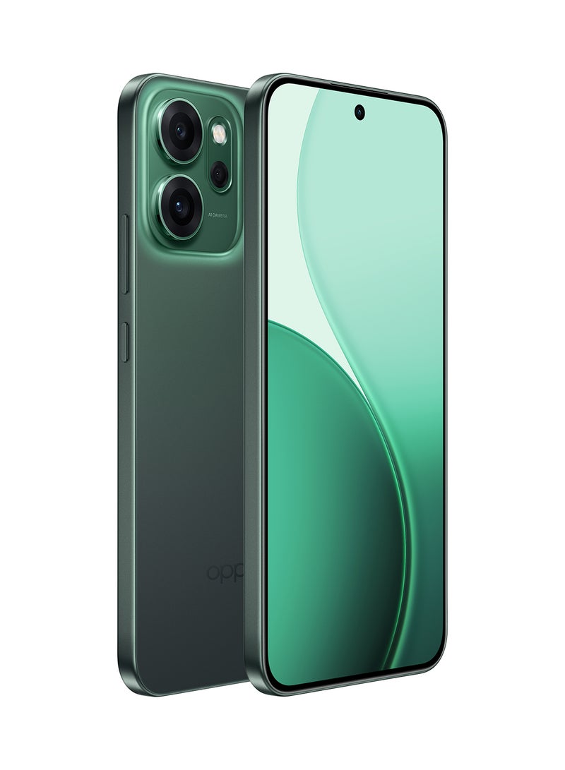 أوبو Reno14 F AI Phone Dual SIM 5G Green 12GB RAM 512GB + OPPO Enco Buds3Pro + 12 Month (Liquid + Screen Protection) Warranty - Middle East Version  - Image 4