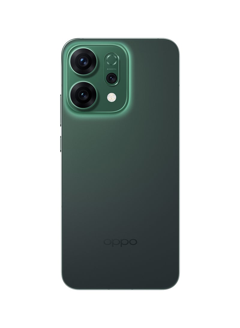 أوبو Reno14 AI Phone Dual SIM 5G Green 12GB RAM 512GB + OPPO Enco Air4 + 12 Month (Liquid + Screen Protection) Warranty - Middle East Version  - Image 2