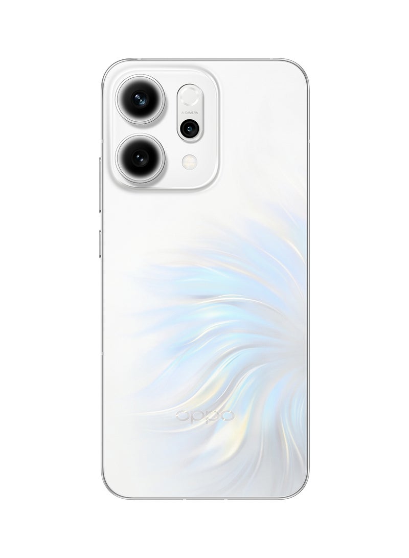 أوبو Reno14 AI Phone Dual SIM 5G White 12GB RAM 512GB + OPPO Enco Air4 + 12 Month (Liquid + Screen Protection) Warranty - Middle East Version  - Image 5