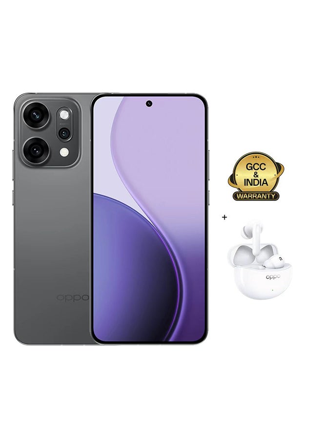 OPPO Reno14 Pro AI Phone Dual SIM 5G Grey 12GB RAM 512GB With OPPO Enco Air4 - Middle East Version - Image 1