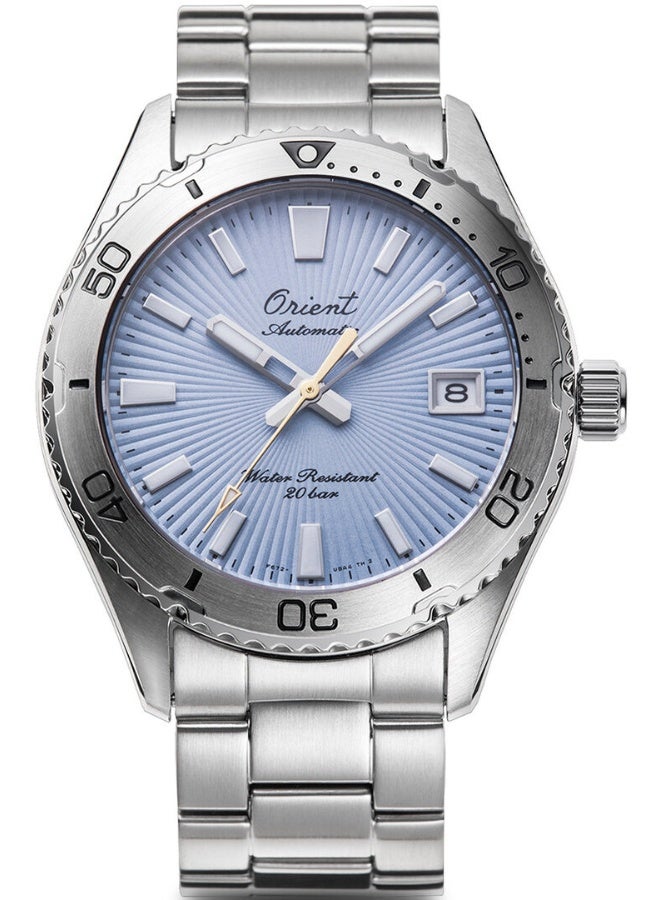 ORIENT Men's Mako 40 RA‑AC0Q12L30B Men’s Watch – Automatic Diver‑Style 39.9 mm Case, 200 M WR, Sapphire Crystal, Blue Dial - Image 2