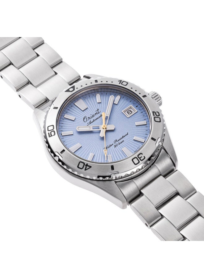 ORIENT Men's Mako 40 RA‑AC0Q12L30B Men’s Watch – Automatic Diver‑Style 39.9 mm Case, 200 M WR, Sapphire Crystal, Blue Dial - Image 3