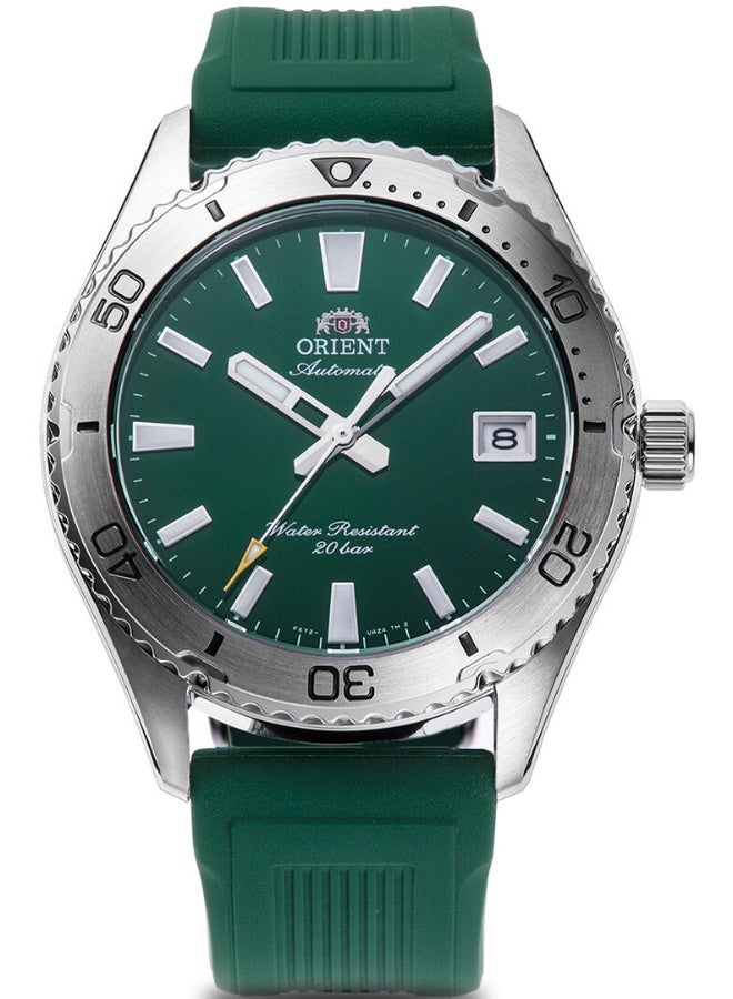 ORIENT Men's Mako 40 RA‑AC0Q11E30B Men’s Watch – Automatic Diver‑Style 39.9 mm Case, 200 M WR - Image 2