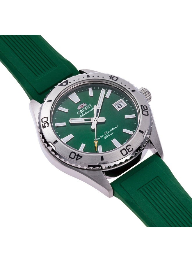 ORIENT Men's Mako 40 RA‑AC0Q11E30B Men’s Watch – Automatic Diver‑Style 39.9 mm Case, 200 M WR - Image 3