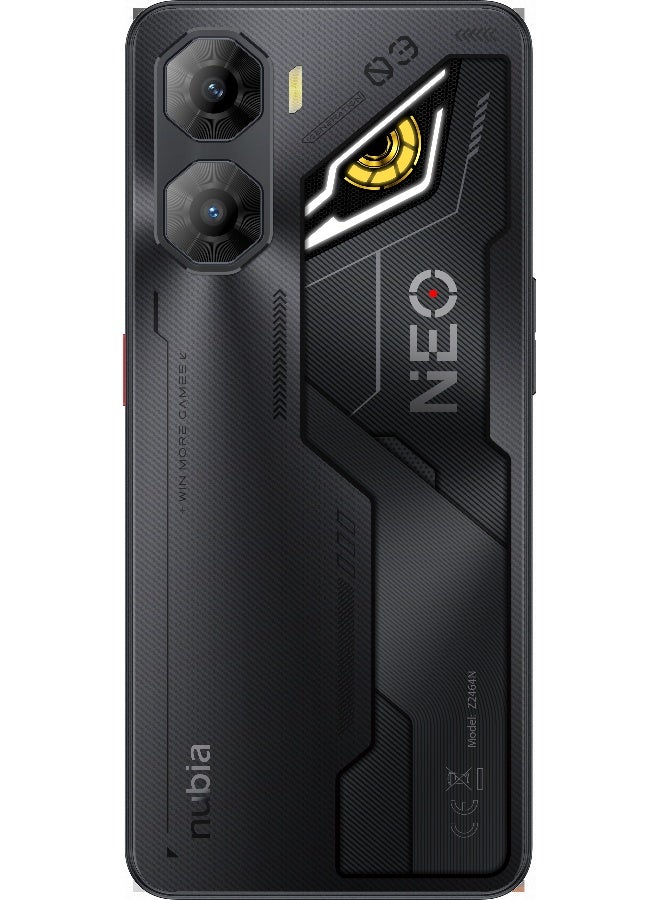 زد تي اي نوبيا نيو 3 8+12 جيجابايت رام 256 جيجابايت 5G + بطاقة هدايا فري فاير - اللون الأسود الظل - Image 2