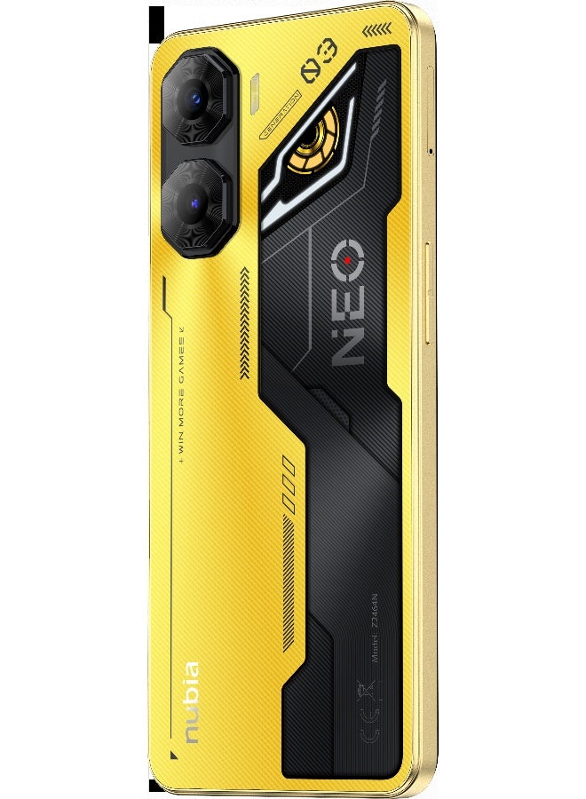 زد تي اي نوبيا نيو 3 8+12 جيجابايت رام 256 جيجابايت 5G + بطاقة هدايا فري فاير - لون ذهبي تيتانيوم - Image 3