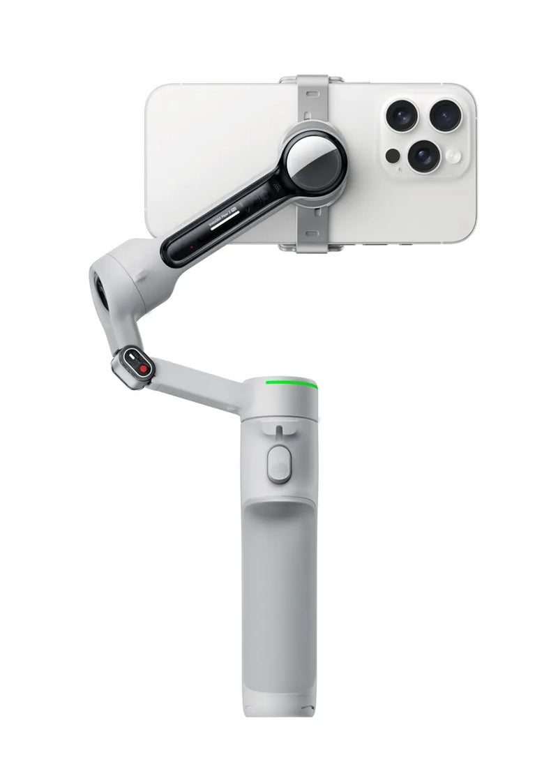 Insta360 FLOW 2 PRO | Creator Kit | Ultimate AI Tracking Gimbal Stabilizer – Stone Grey - Image 2