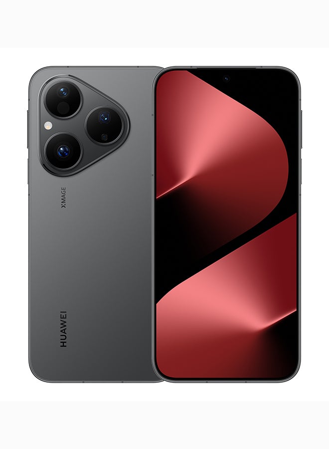 هواوي Pura 80 Dual SIM Smartphone Black 12GB RAM 256GB - Middle East Version - Image 1