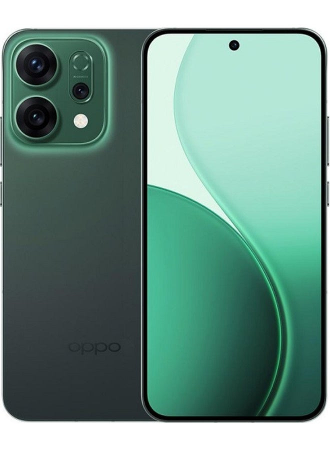 OPPO Reno 14F 5G 12GB RAM 256GB  Luminous Green  - Middle East Version  - Image 1