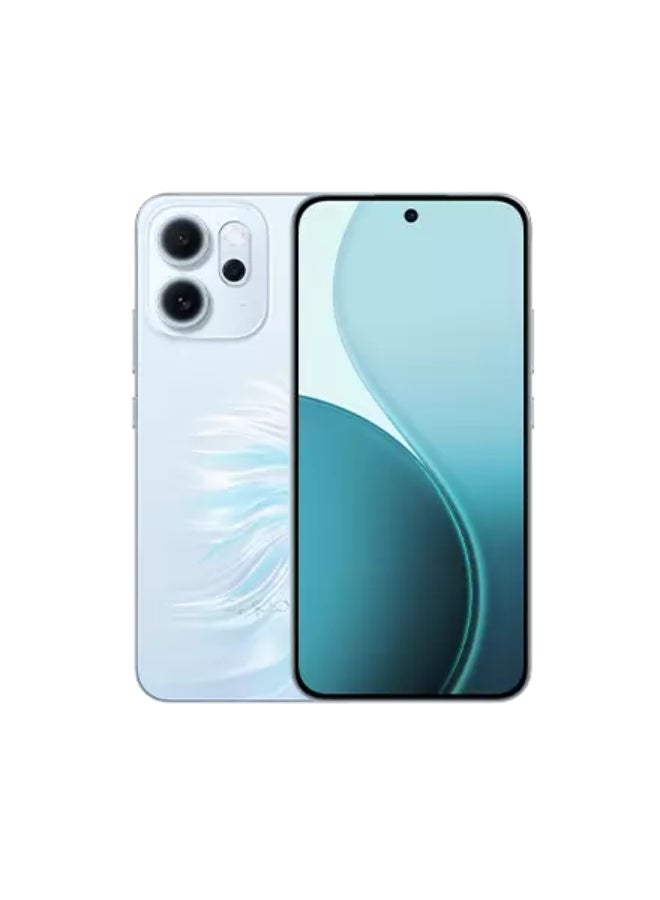OPPO Reno 14 5G 12GB RAM 256GB  Opal White- Middle East Version  - Image 3