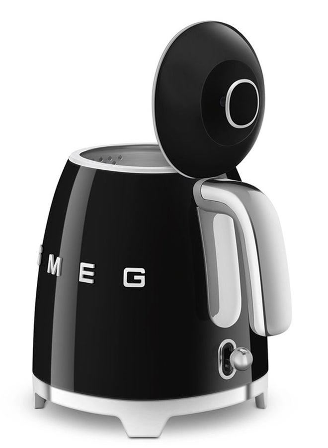 سميج غلاية كهربائية صغيرة بتصميم ريترو من سميج - أسود KLF05BLAU - Image 2