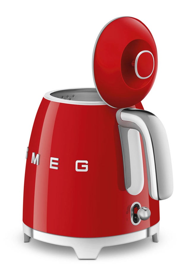 Smeg 50's Retro Style Mini Electric Kettle - Red KLF05RDAU 0.8 L 1400 W KLF05RDAU red - Image 2