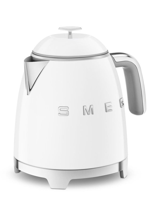 smeg Smeg 50's Retro Style Mini Electric Kettle - White KLF05WHAU 0.8 L 1400 W KLF05WHAU white - Image 4