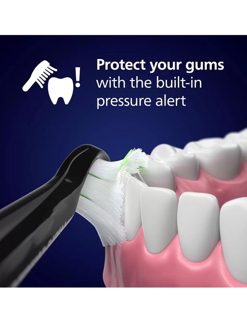 Philips Sonicare 5300 Electric Toothbrush HX7101/03 With Case + 2 Head, Next Generation Sonicare Technology - Black - Image 4