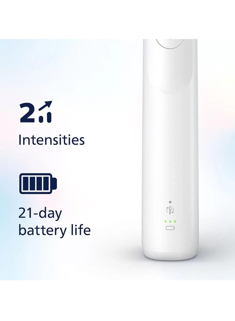 Philips Sonicare 5300 Electric Toothbrush HX7108/03 With Case + 2 Head, Next Generation Sonicare Technology - White - Image 3