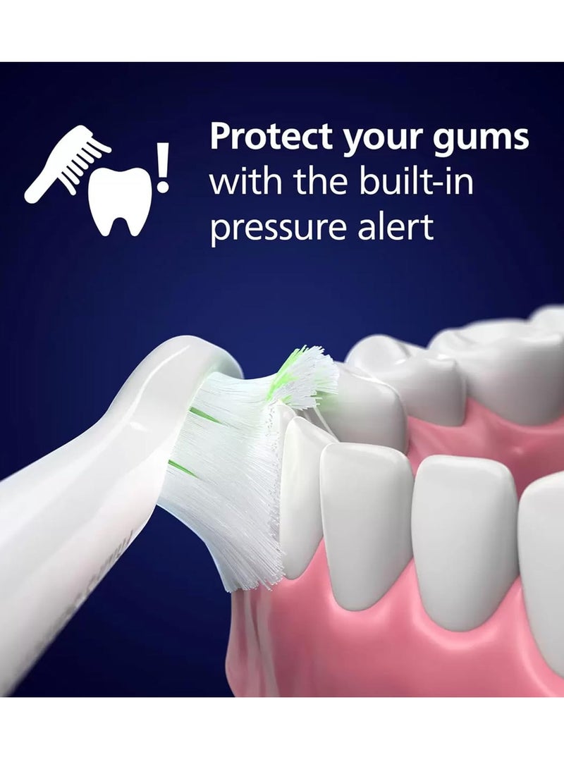 Philips Sonicare 5300 Electric Toothbrush HX7108/03 With Case + 2 Head, Next Generation Sonicare Technology - White - Image 4