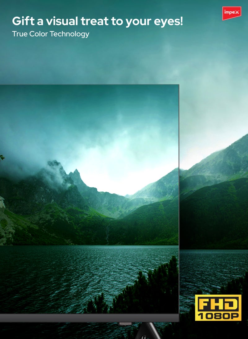 إمبكس تلفاز QLED ذكي 50 بوصة (أندرويد 14، تصميم بدون إطار، معالج رباعي النواة، 8 جيجابايت تخزين، 1 جيجابايت رام، منافذ HDMI و USB فائقة النحافة، لوحة A+، توفير الطاقة، زاوية عرض واسعة) - Image 5