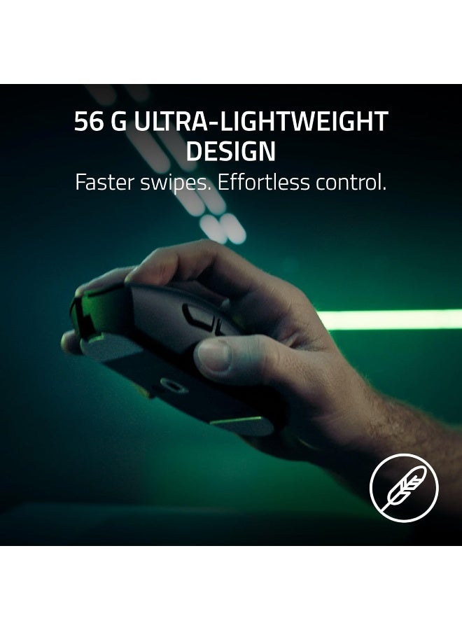 Razer DeathAdder V4 Pro 57g Ultra-lightweight Wireless Ergonomic Esports Mouse: HyperSpeed Wireless Gen-2, Focus Pro 45K Optical Sensor Gen-2, 6 Programmable Buttons, Optical Switches Gen-4 - White I RZ01-05330200-R3G1 - Image 4