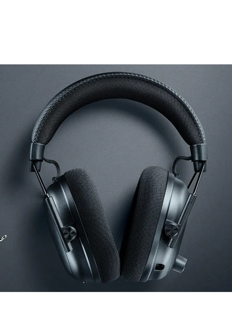 RAZER BlackShark V3 Pro Wireless ANC Gaming Headset for PC: Full Band Mic - 50mm Drivers - 2.4 GHz, Bluetooth, USB, 3.5mm - Works with Mac, PS5, Nintendo Switch, Smartphone - 70 Hr Battery - Black - Image 4
