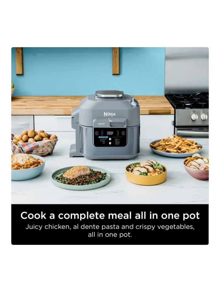 نينجا Ninja Speedi 10-in-1 Rapid Cooker & Air Fryer - ON401 5.7 L 1760 W ON401 GREY - Image 4