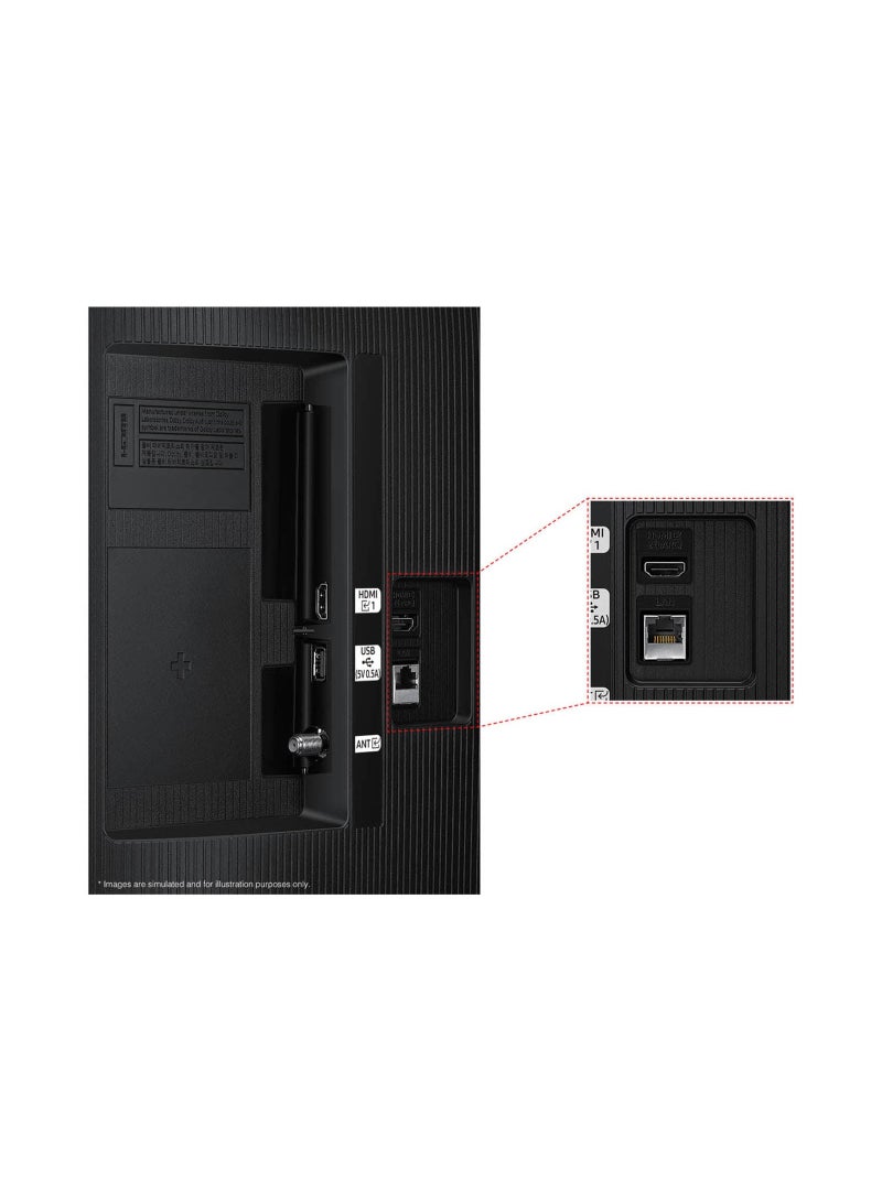 سامسونج 32" Class HD H5000F Smart TV (2025) - H5000FUXEG UA32H5000FUXEG black - Image 3