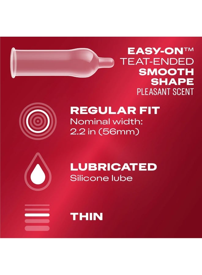 Durex Extra Sensitive, Ultra Fine, and Extra Lubricated Natural Latex Condom (24 count) - Image 2