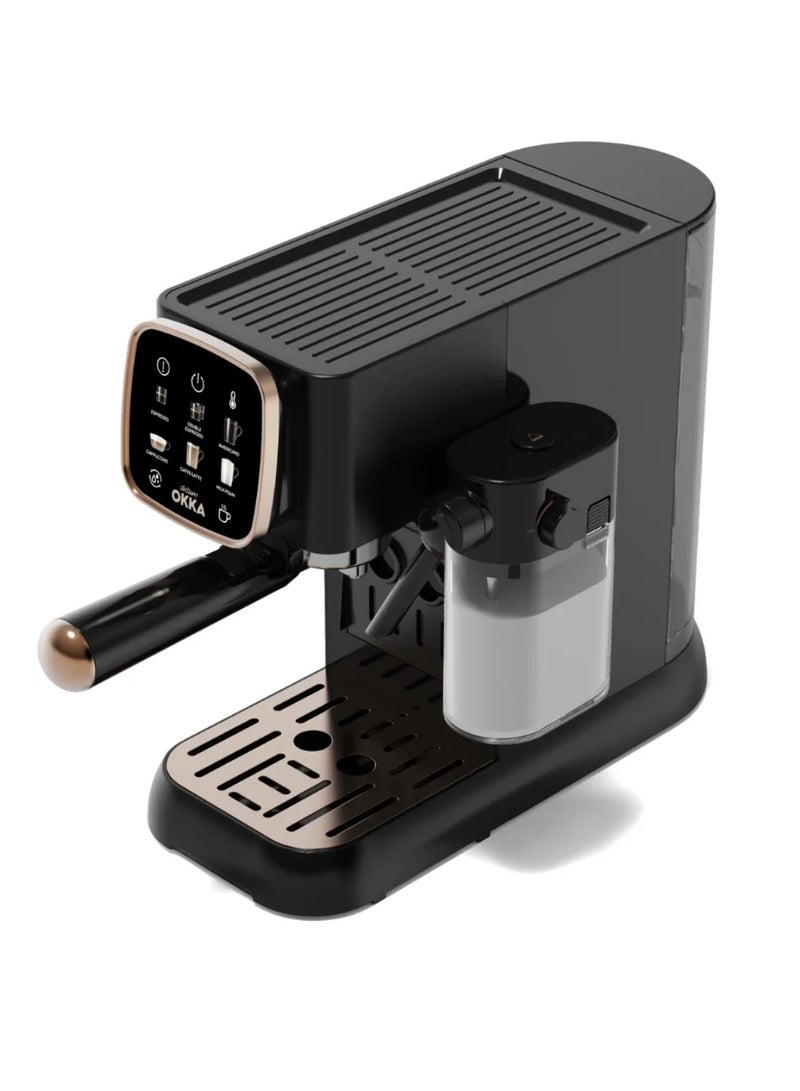 أرزوم آلة إسبريسو أوكا شبه أوتوماتيكية – (مع حليب مدمج) - Image 2