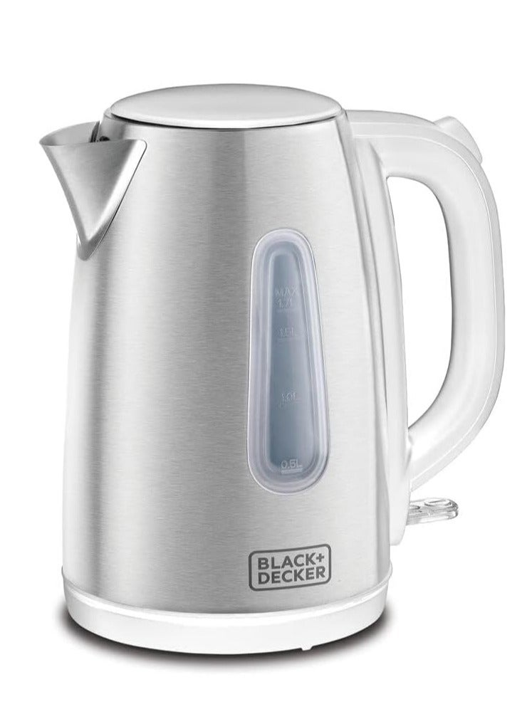 بلاك اند ديكر Electric Kettle 1.7 L 2200 W JC454-B5 Stainless Steel - Image 4